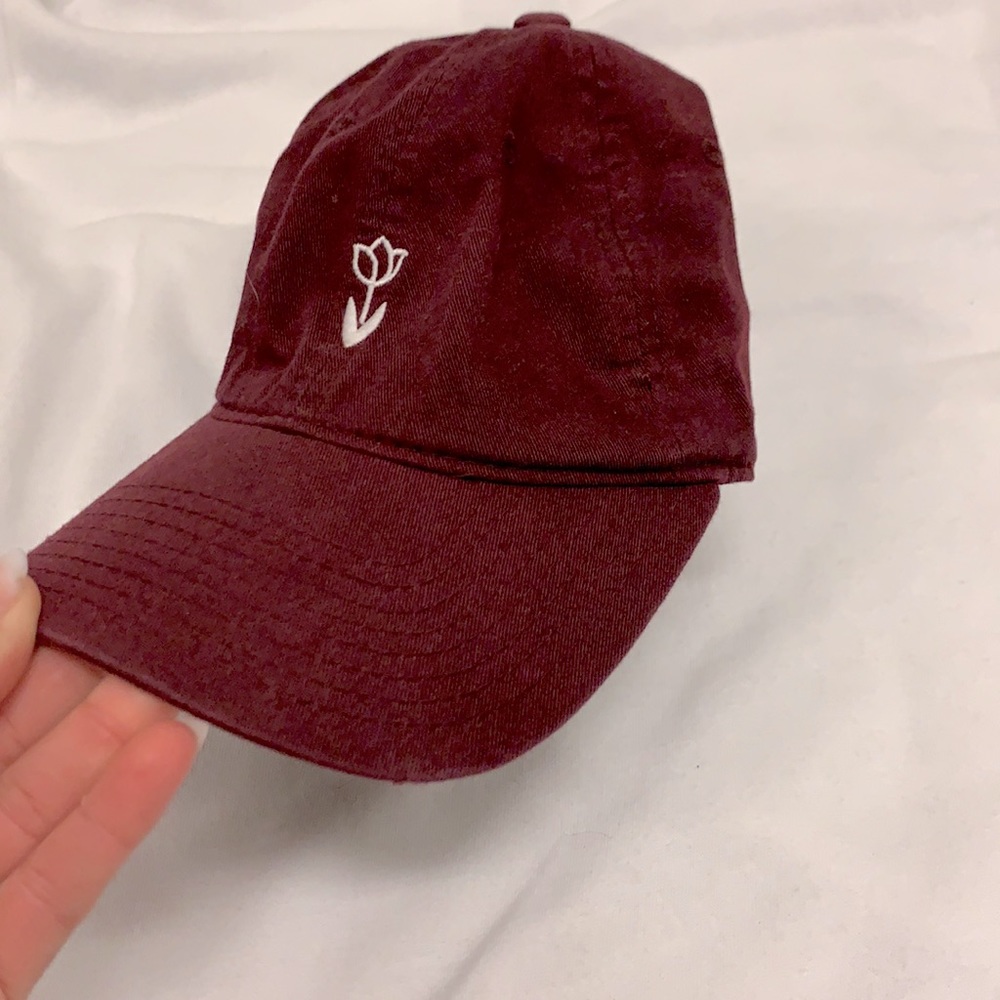 Dutch bros maroon hat